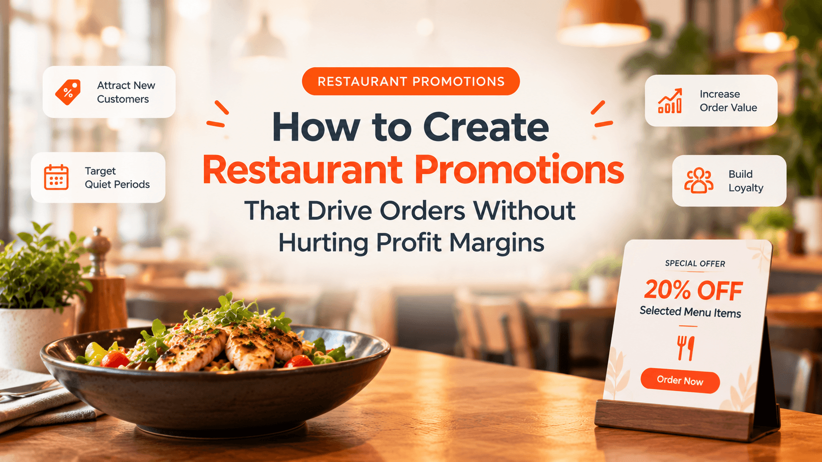 How to Create Restaurant Promotions That Drive Orders Without Hurting Profit Margins