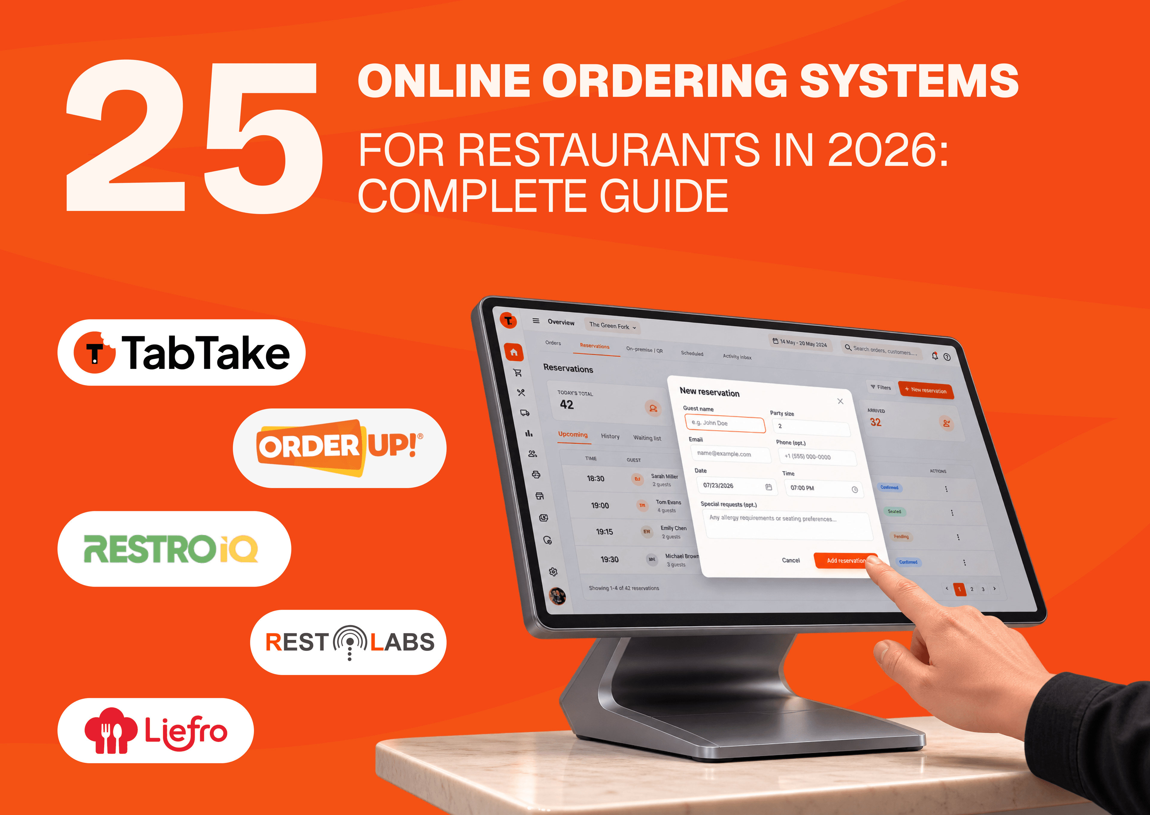 25 Online Ordering Systems for Restaurants in 2026: Complete Guide