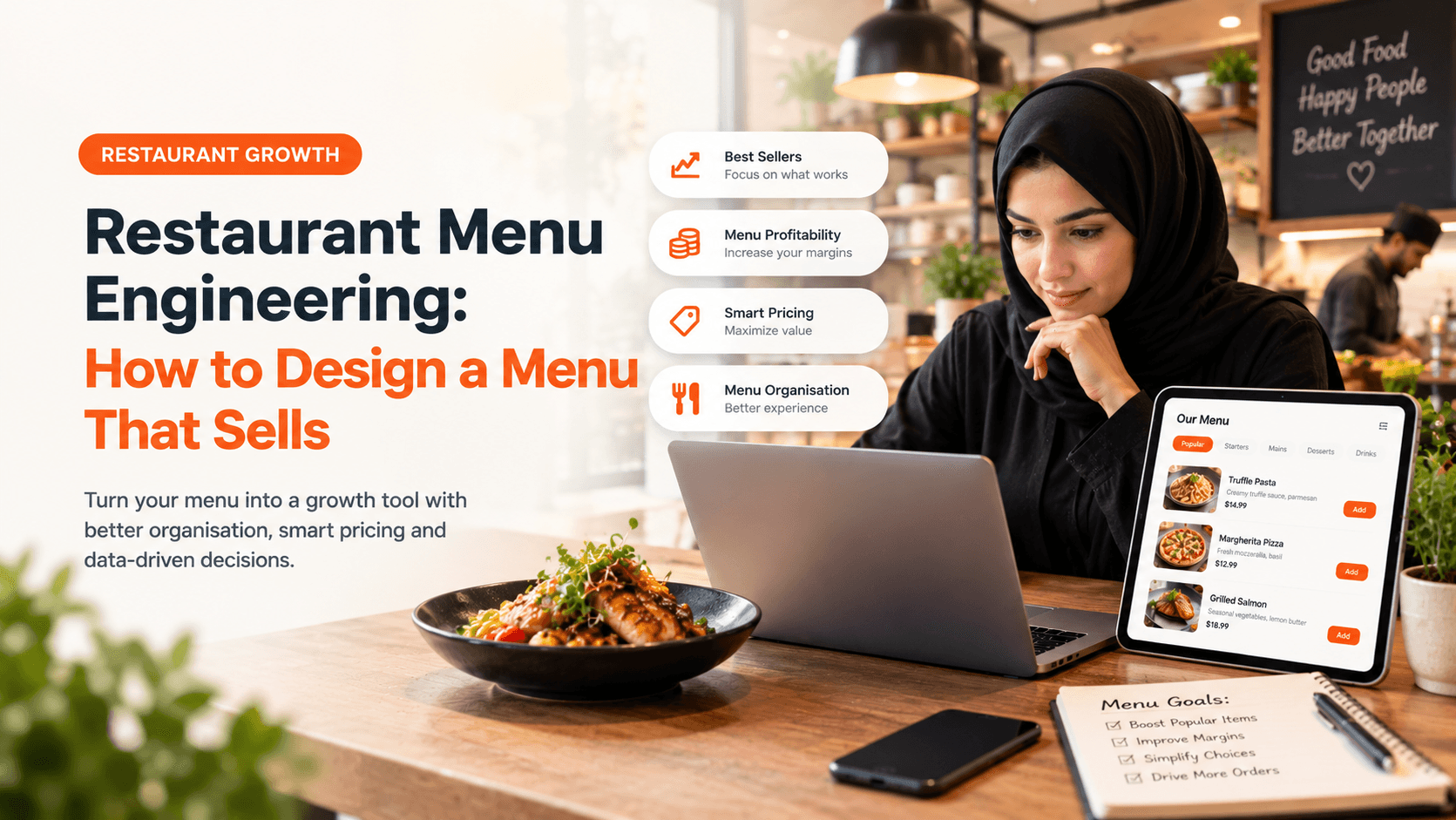 Restaurant Menu Engineering: How to Design a Menu That Sells