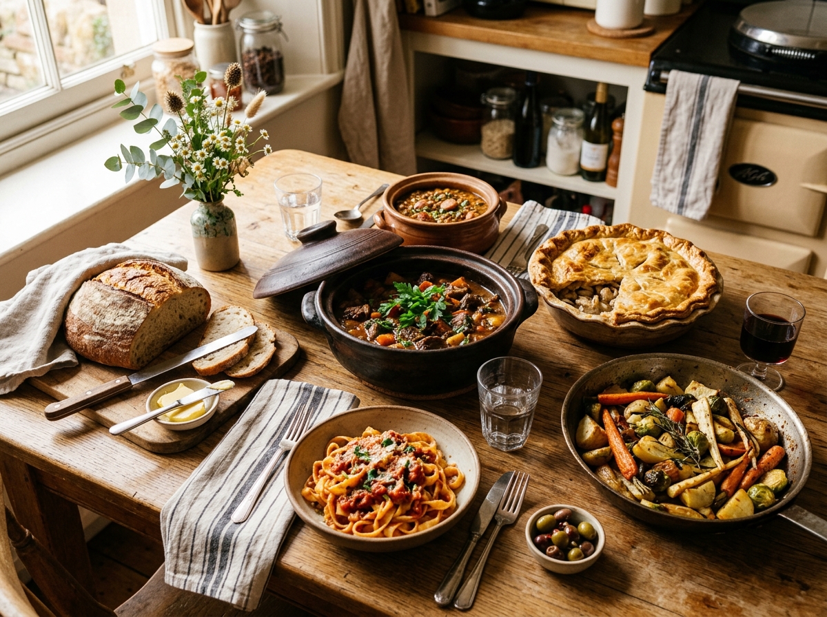 Mamma's Local Kitchen Home-Cooked Food Spread